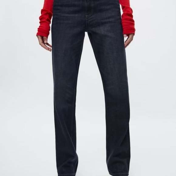 ZARA RELAXED MID WAIST JEANS - Picture 11 of 12